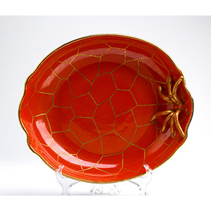 PUCCI - UMBERTIDEBowl decorated with spider ... 