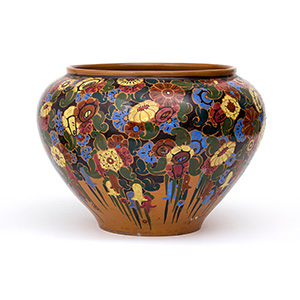 SALAMANDRA - PERUGIABig vase decorated with ... 