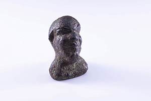 Roman Bronze Head Applique, c. 1st-3rd ... 