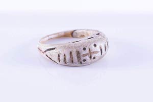 Byzantine Bone Ring, c. 8th-9th century AD ... 