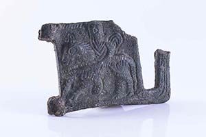 Norman Italy, Medieval Bronze Buckle, c. ... 