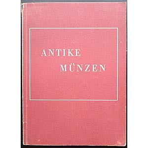 Lange K., Antike Münzen. Verlag Gebr. Mann, ... 