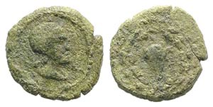 Sicily, Iaitos, c. 2nd century BC. Æ (15mm, ... 