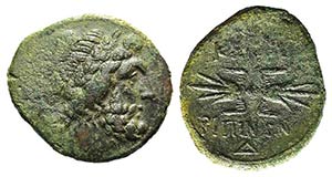 Sicily, Kentoripai, c. 344-336 BC. Æ ... 