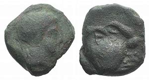 Sicily, Motya, c. 400-397 BC. Æ (10mm, ... 