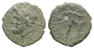Sicily, Nakona, c. 3rd-2nd century BC. Æ ... 