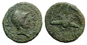 Sicily, Panormos, after 241 BC. Æ (24mm, ... 