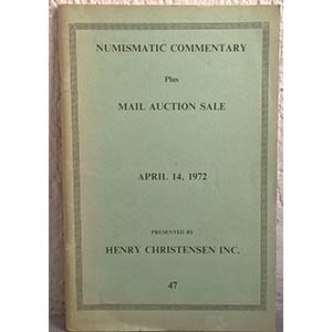 CHRISTENSEN H. Inc. – Numismatic ... 