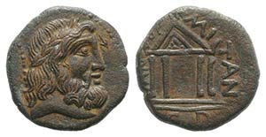 Sicily, Panormos, c. 60-33 BC. Æ (20mm, ... 