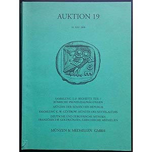 Munzen & Medaillen. Auktion 19. Stoccarda, ... 