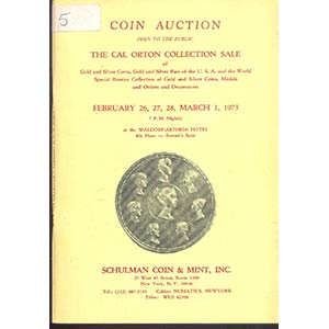 SCHULMAN COINS & MINT, INC. - New York 26 / ... 