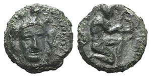 Sicily, Soloi, c. 4th century BC. Æ Tetras ... 