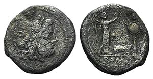 Sow series, Rome, 206-195 BC. AR Victoriatus ... 