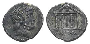 M. Volteius M.f., Rome, 78 BC. AR Denarius ... 