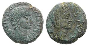 Tiberius with Julia Augusta (Livia, 14-37). ... 