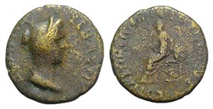 Domitia (Augusta, 82-96). Phrygia, Cotiaeum. ... 