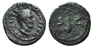Trajan (98-117). Æ Quadrans (15mm, 2.45g, ... 
