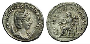 Otacilia Severa (Augusta, 244-249). AR ... 
