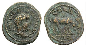Valerian I (253-260). Troas, Alexandria. Æ ... 