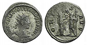Gallienus (253-268). Antoninianus (22mm, ... 