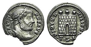 Maximianus (286-305). AR Argenteus (20mm, ... 