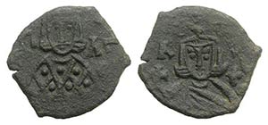 Leo V (813-820). Æ 40 Nummi (21mm, 3.23g, ... 