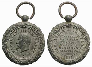 France, Napoléon III (1852-1870). Medal ... 