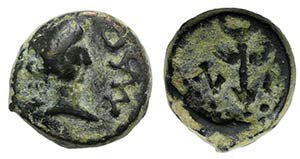 Gaul, Massalia, after 49 BC. Æ (10mm, ... 