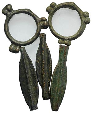 Couple of Celtic Bronze Rings and 3 ... 