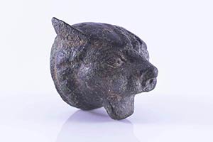 Bronze Lion Protome Applique, c. 3rd-2nd ... 