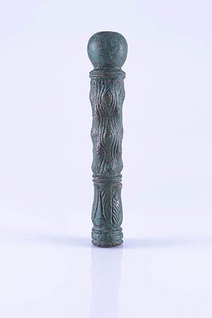 Roman Votive Miniaturistic Bronze Club, c. ... 