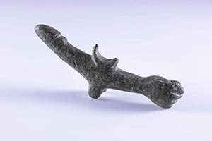 Roman Bronze Phallic Amulet, c. 1st century ... 