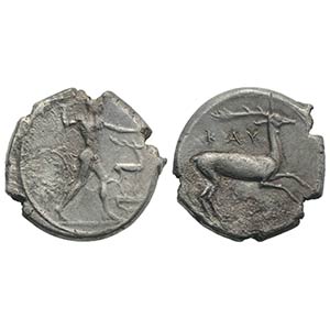 Bruttium, Kaulonia, c. 475-425 BC. AR Stater ... 