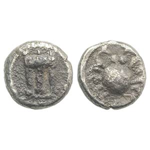 Bruttium, Kroton, c. 525-425 BC. AR Obol ... 
