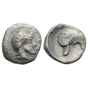 Sicily, Himera, c. 430 BC. AR Litra (8mm, ... 