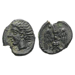 Sicily, Katane, c. 339-300 BC. Æ Onkia ... 