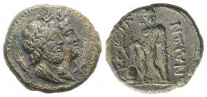 Sicily, Katane, c. 216/5-206 BC. Æ Chalkous ... 