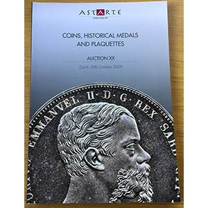 Astarte Asta No. XX. Coins, Historical ... 