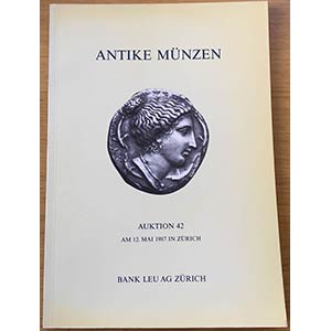 Leu Numismatics. Auction 42. Antike Munzen, ... 