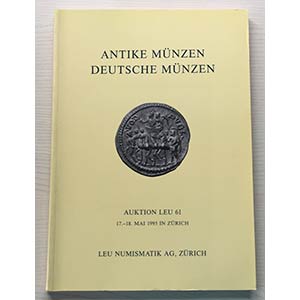 Leu Numismatik, Auktion 61. Antike Munzen, ... 