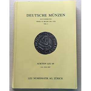 Leu Numismatik, Auktion 69.Deutsche Munzen, ... 