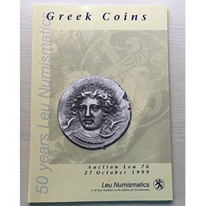 Leu Numismatics, Auktion 76. Greek Coins, An ... 