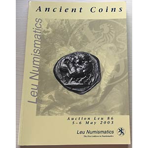 Leu Numismatics Auction 86. Ancient Coins, ... 