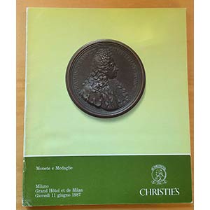 Christies  Monete e Medaglie. ... 