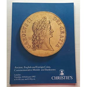 Christies Ancient English and Foreign ... 