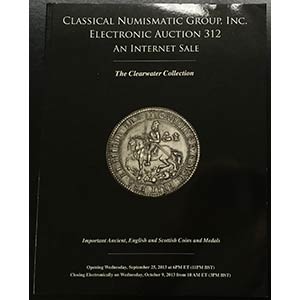 Classic Numismatic Group. Auction No. 312. ... 