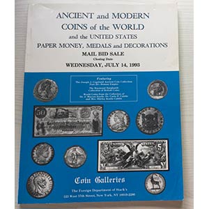 Coin Galleries. Ancient and Modern ... 