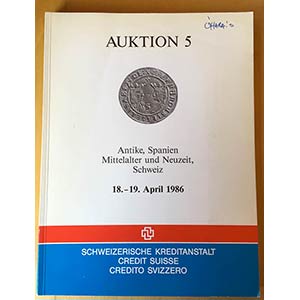 Credit Suisse. Auktion 5. Antike, Spanien ... 