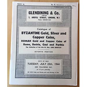 Glendining & Co. Catalogue of Byzantine ... 