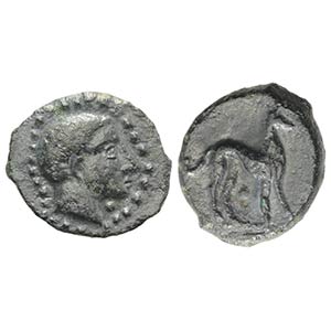 Sicily, Segesta, c. 416-410 BC. Æ Onkia ... 